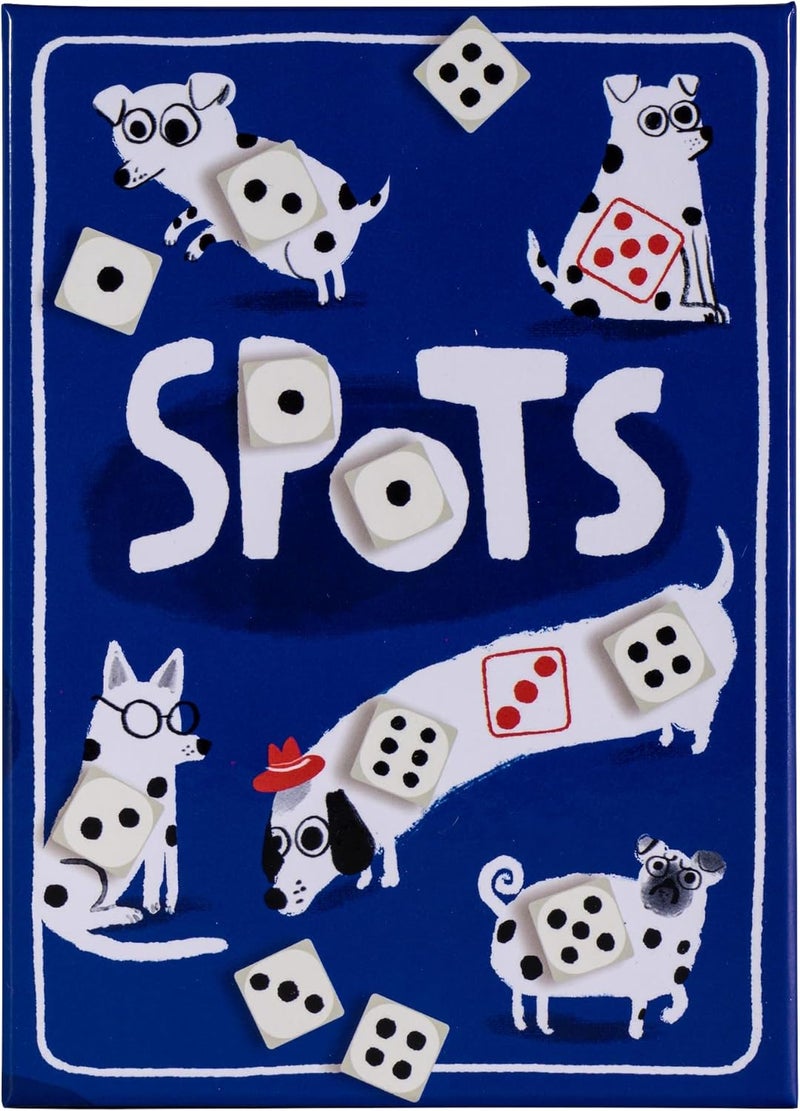 CMYK Spots Dice Game – A Game About Rolling Dice, Pushing Your Luck, and Dogs! - Image 1